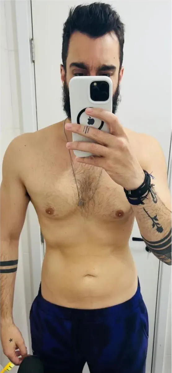 Felipe Hunziker antes